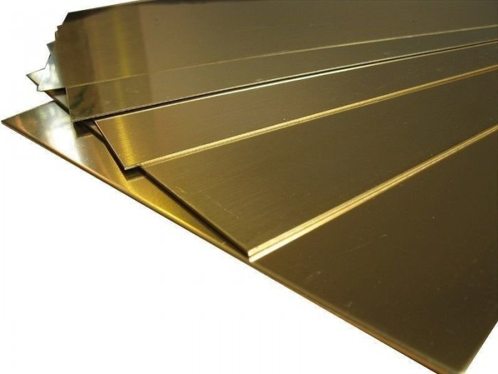 Декор золото 0,8х1220х2440 мм Tin R1