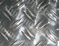 Рифленый алюминиевый лист "Дуэт" 2,0х1200х3000 АМГ2Н2