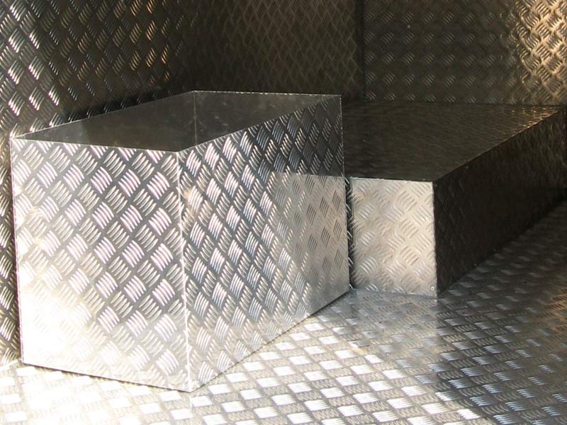Рифленый алюминиевый лист Квинтет 1,5Х1000Х1200 АМГ2НР