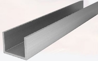 Алюминиевый швеллер 40х40х40х2 мм