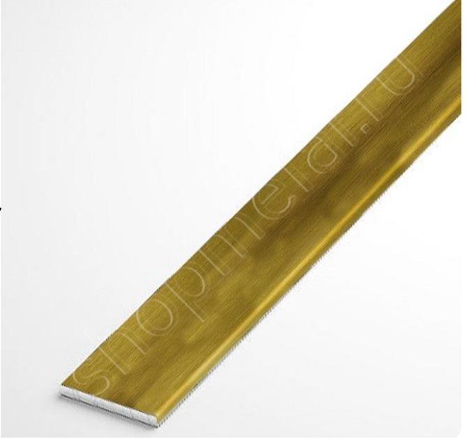 Полоса золото 15 мм шлифованная