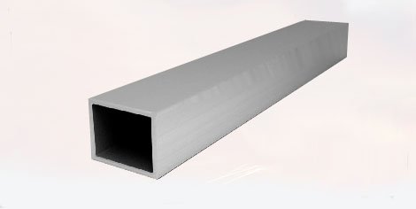 Алюминиевая труба квадратная 25х25х2