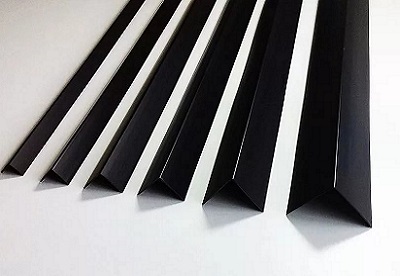 Алюминиевый уголок (чёрный) 80 х 80 мм