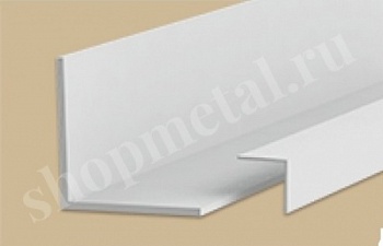 Алюминиевый уголок (белый) 10х10 мм