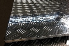 Рифленый алюминиевый лист Квинтет 3,0х1200х3000
