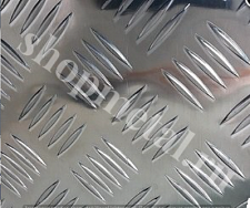Рифлёный алюминиевый лист Квинтет 1.5х600х1200 АМГ2НР