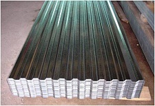 Алюминиевый гофрированный лист ВД1АН2 0,8x1000x2000 мм