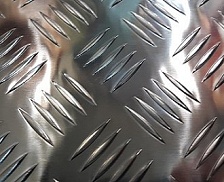 Рифленый алюминиевый лист Квинтет 3х1000х1500 АМГ2НР