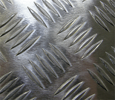 Рифленый алюминиевый лист Квинтет 2,0х1200х3000